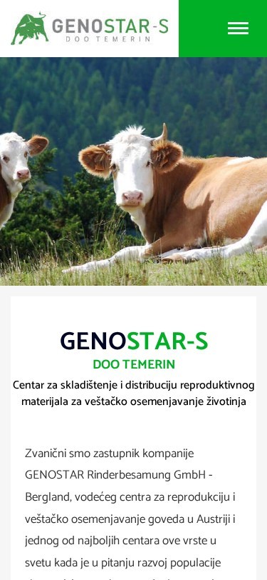 Genostar — izgled na telefonu