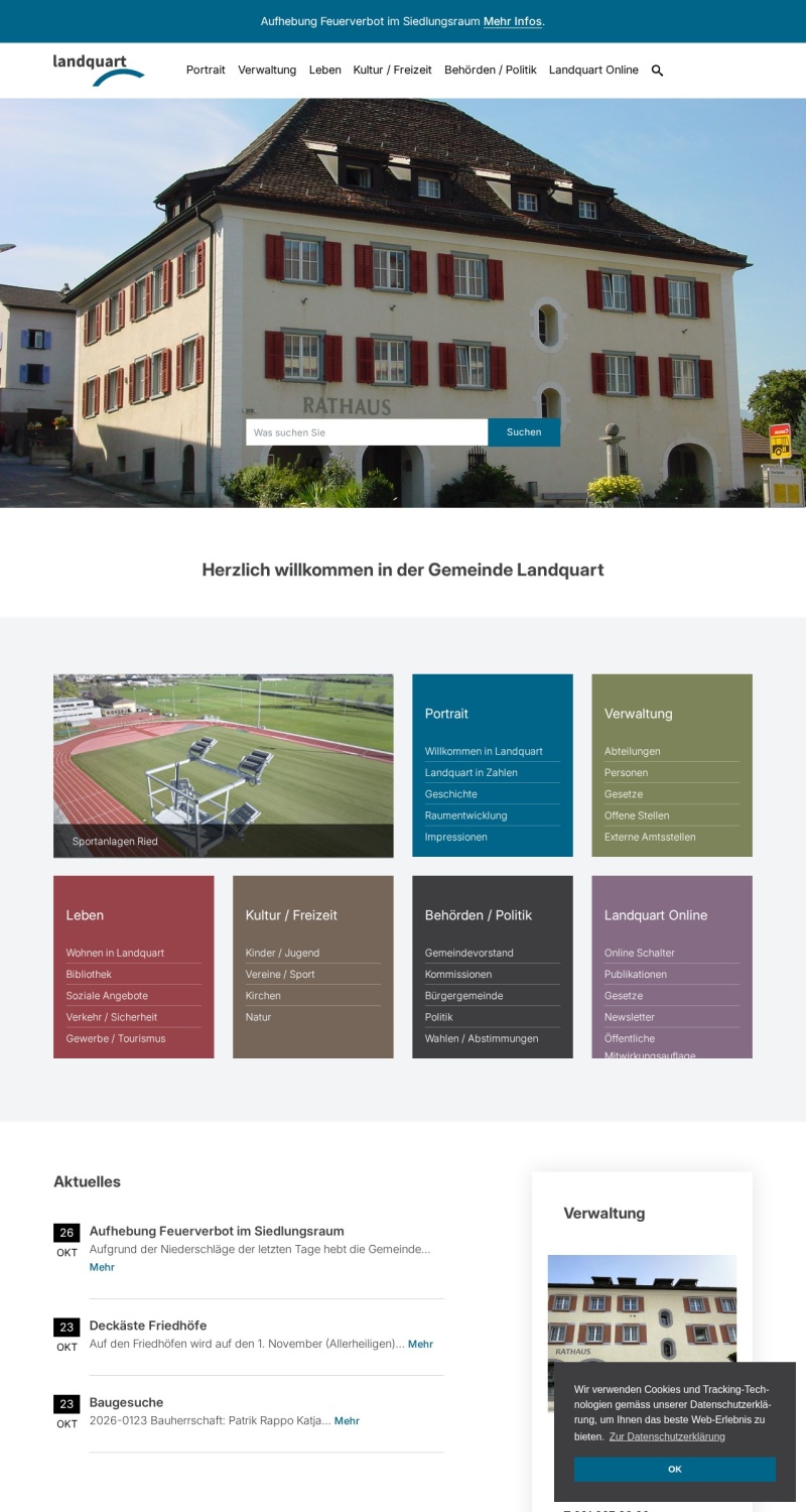 Sajt Gemeinde Landquart