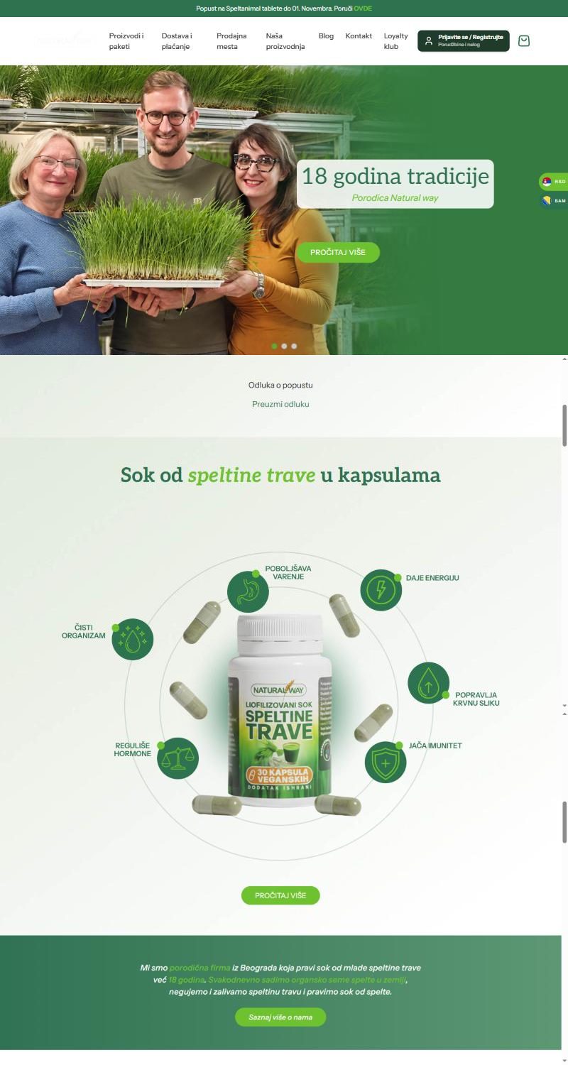 Sajt Natural Way