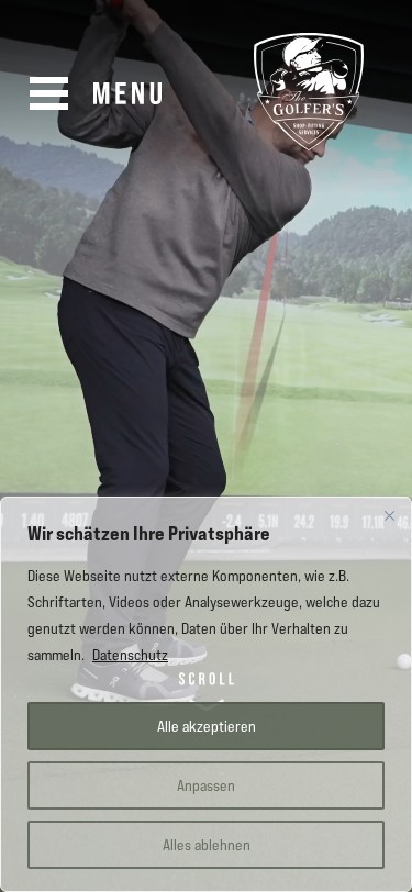 The Golfers — izgled na telefonu