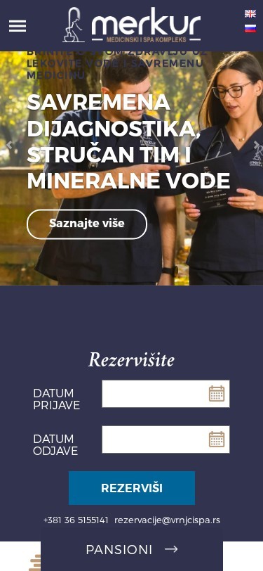 Merkur — izgled na telefonu